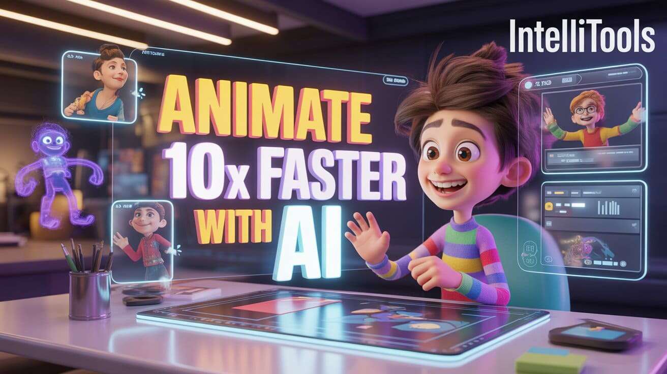 Create Stunning Animations 10x Faster with AI | IntelliTools
